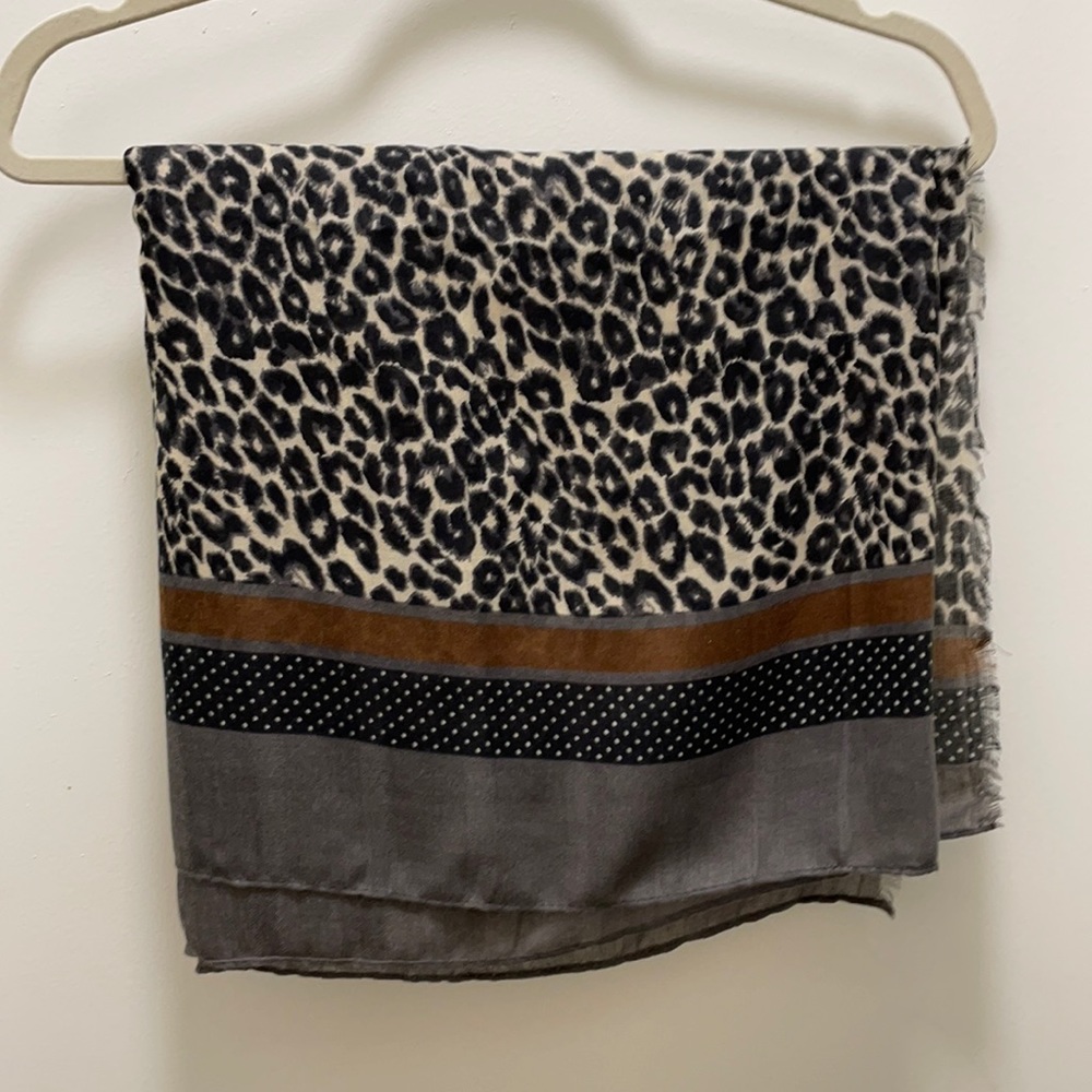 Cheetah Print Scarf